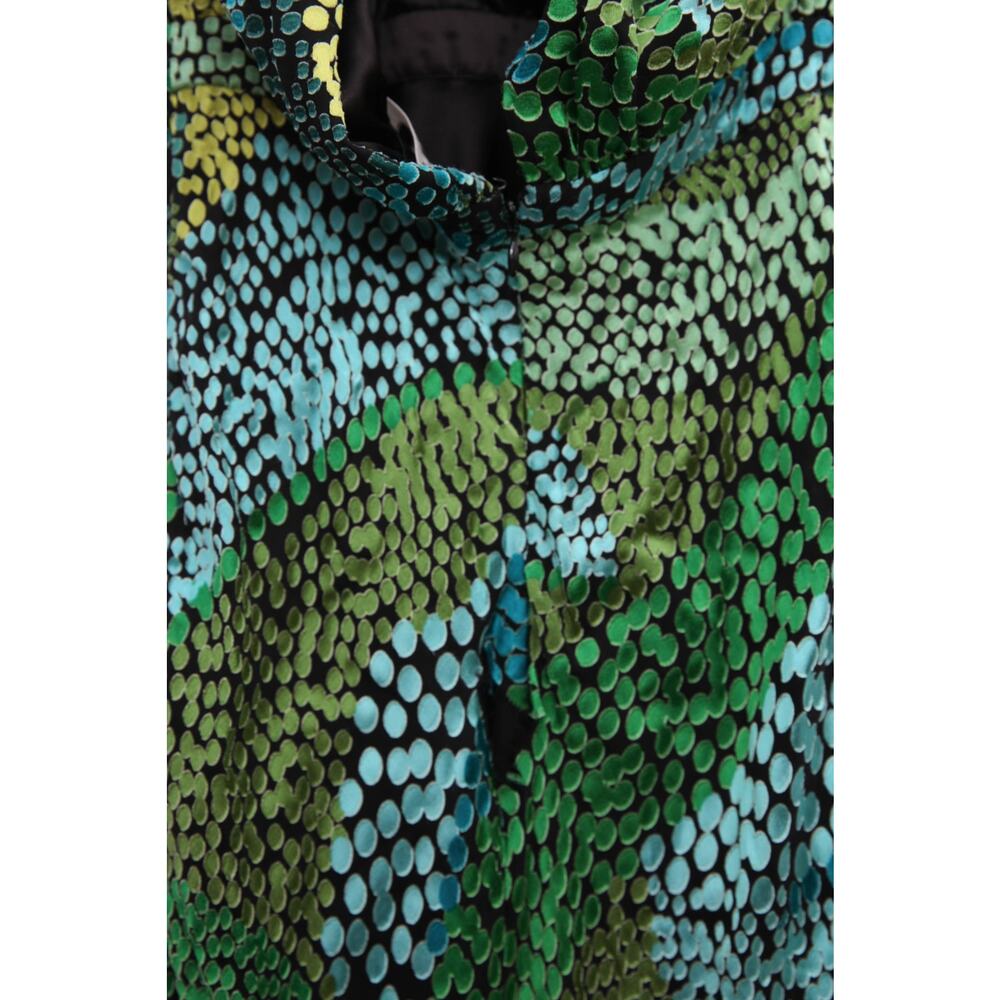 SALONI Fleur Green Dot Print Dress Size 4 - Picture 9 of 9